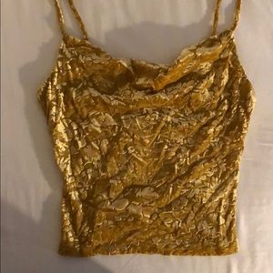 Yellow urban outfitters tank